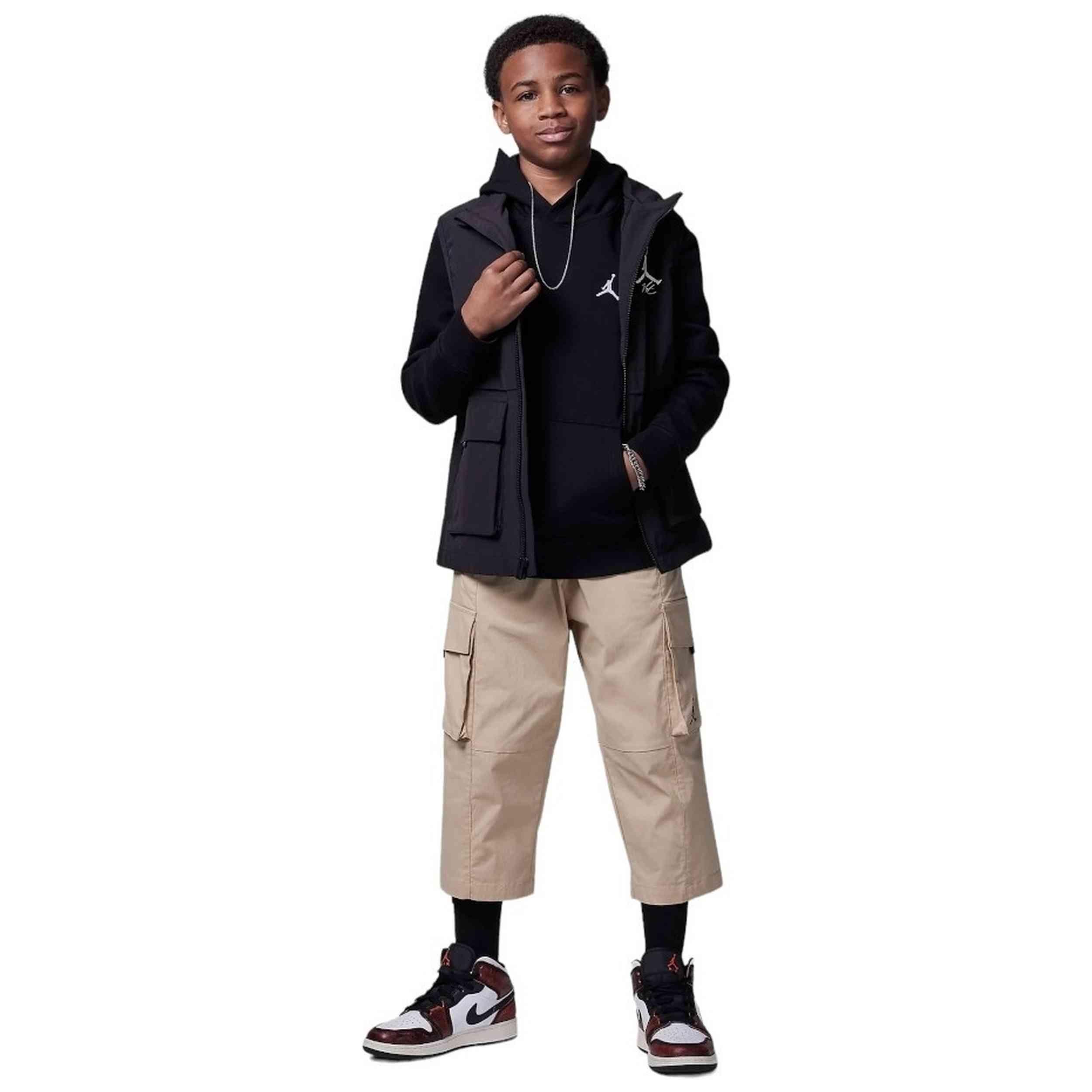 Sweat à capuche Jordan modèle 95D232-023 pour unisexe enfants 4/4