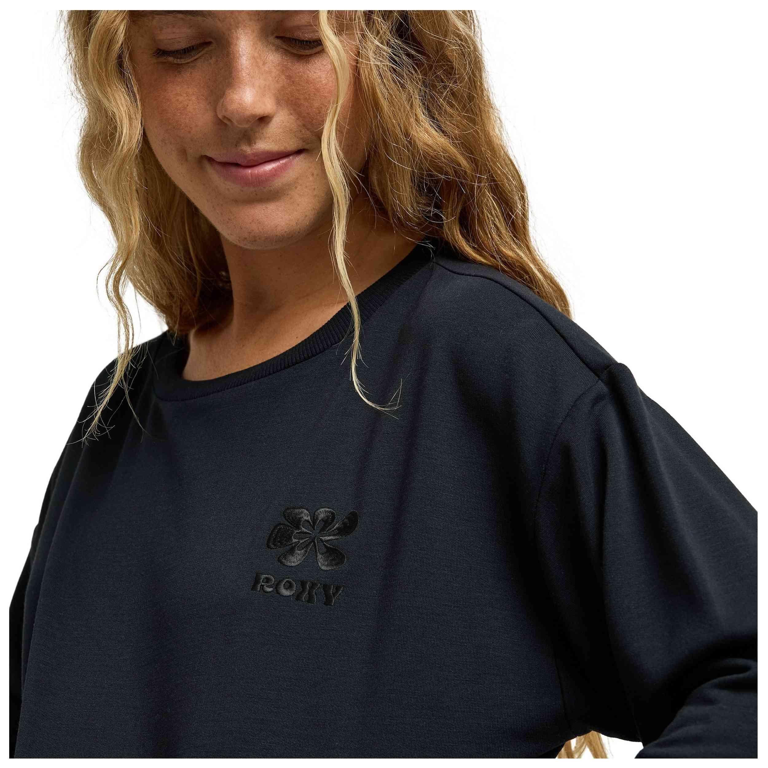 Felpa con cappuccio Roxy modello ERJFT05067-KVJ0 per donne 5/5