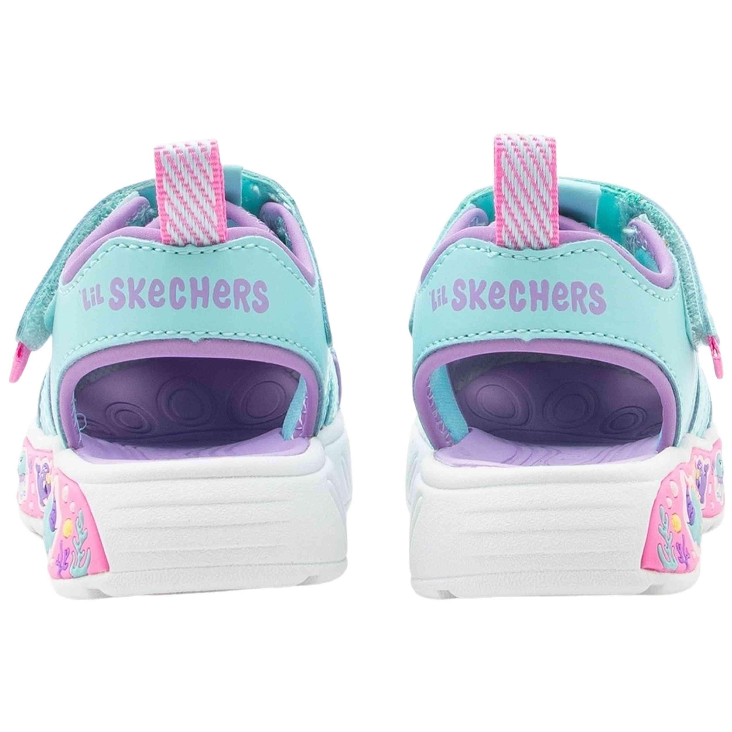 Sandalias Skechers modelo Play Scene Splash Cute Crew para niñas 3/5