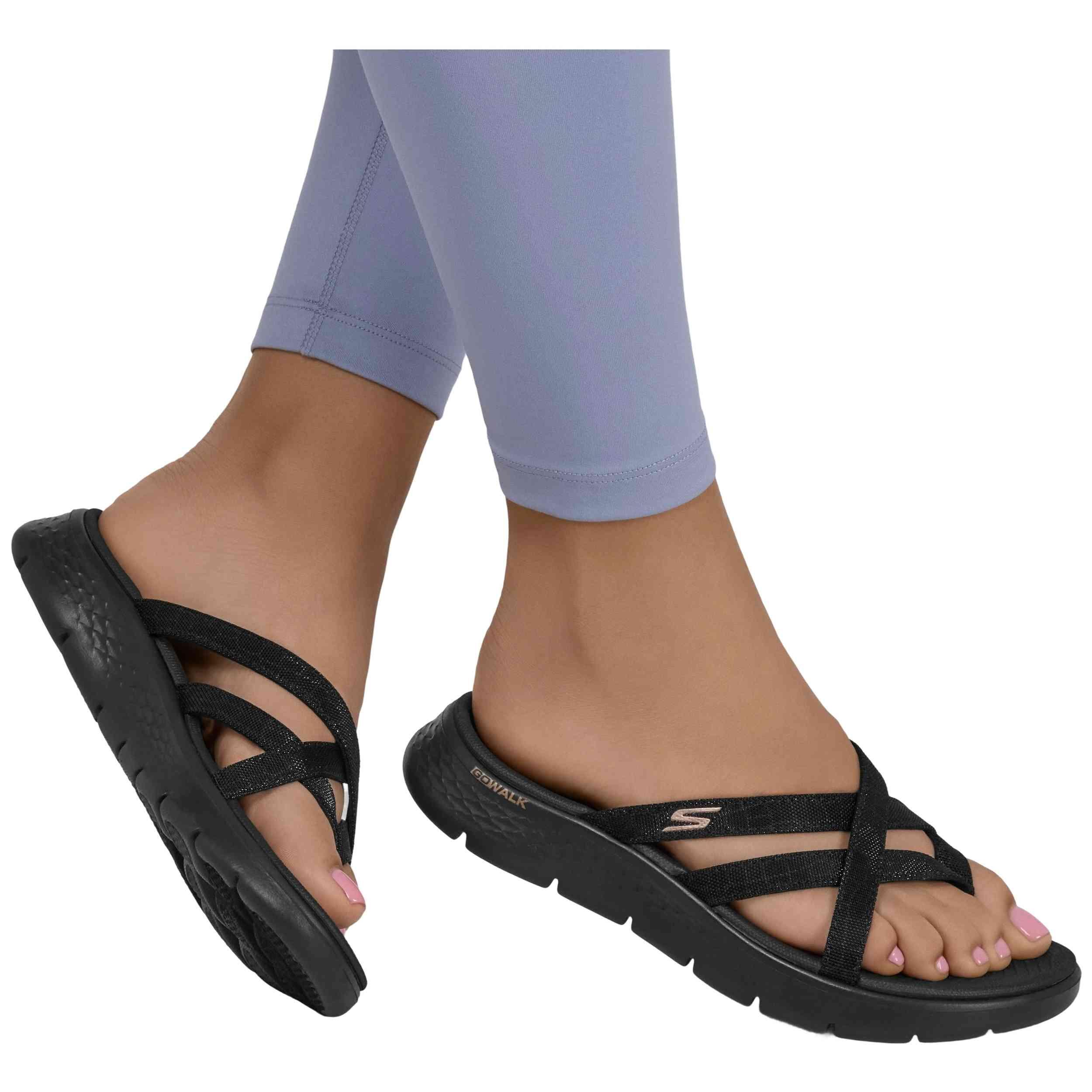 Sandalias Skechers modelo 141461-BBK para mujer 2/5