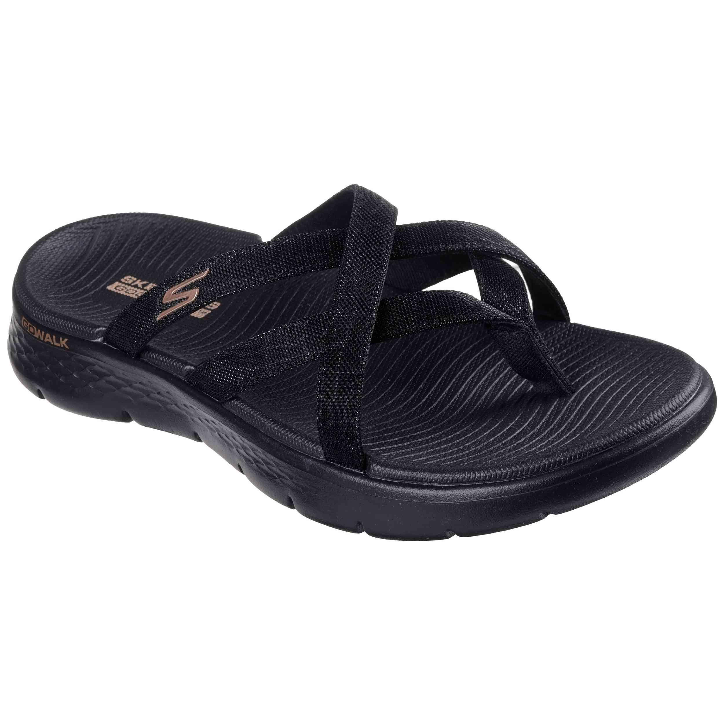Sandalias Skechers modelo 141461-BBK para mujer 5/5