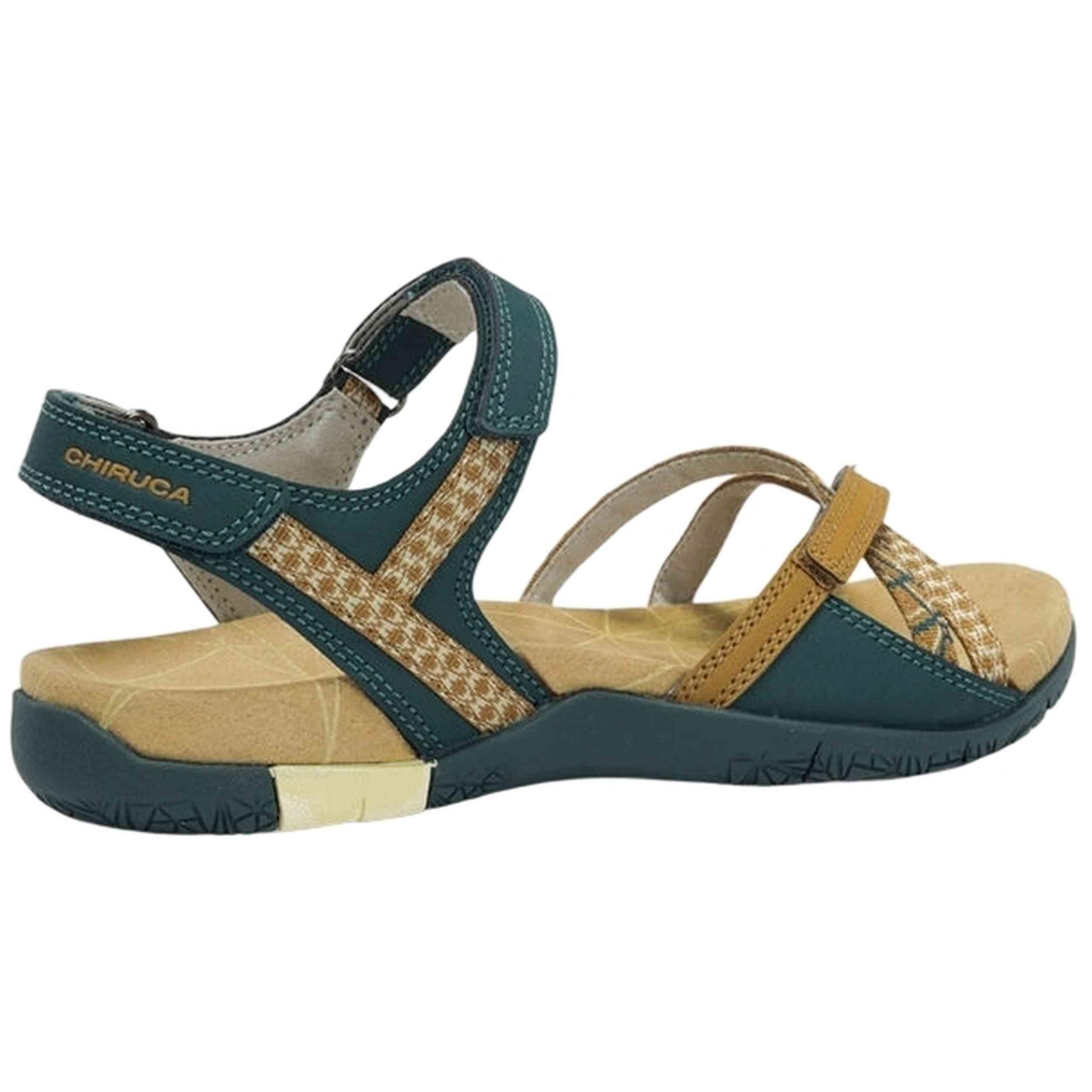Sandales Plates Femme Chiruca Valencia 14 Marron 5/5