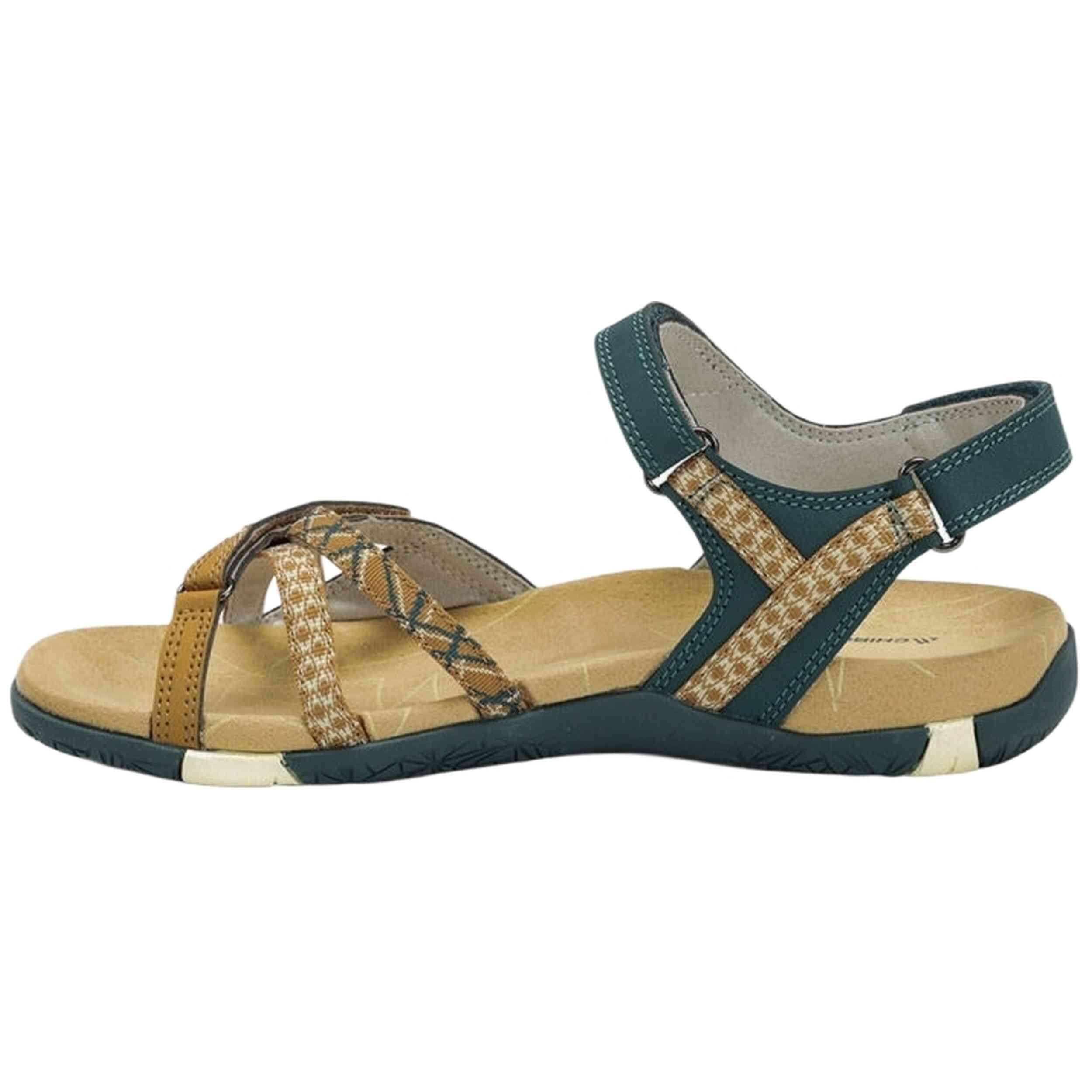 Sandales Plates Femme Chiruca Valencia 14 Marron 4/5