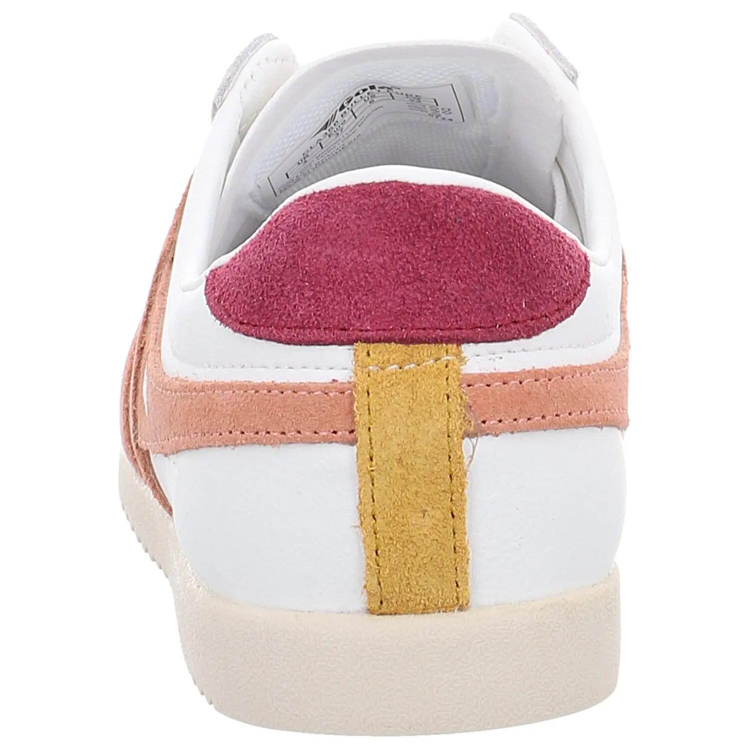 Gola női CLA366-XU alacsony szárú sneaker, valódi bőr, fehér 5/5