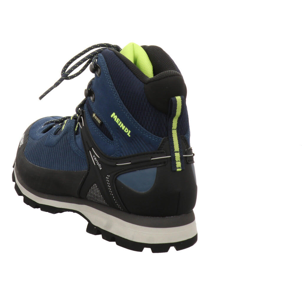 Meindl Herren Terlan GTX Outdoorschuh Leder-Mix in blau 4/7