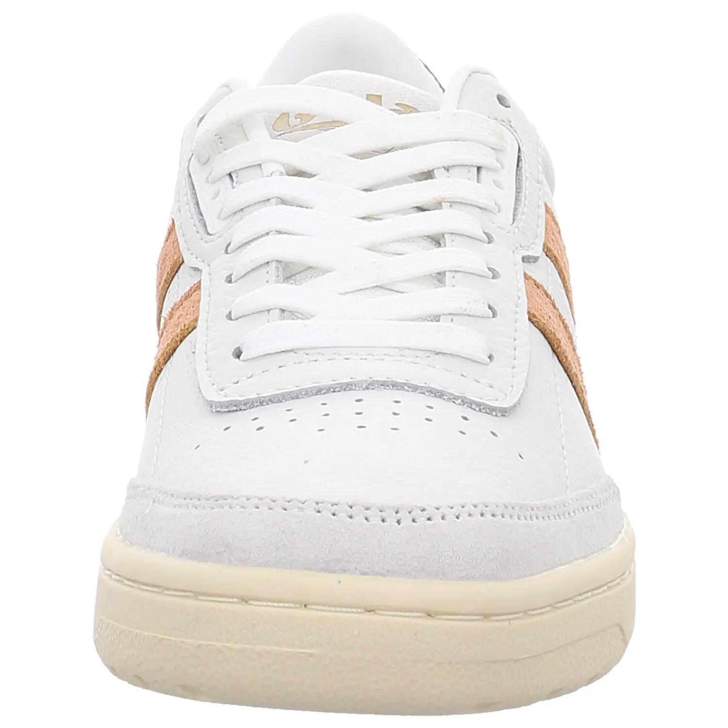 Gola női CLB415-WR alacsony szárú sneaker, valódi bőr, fehér 4/5