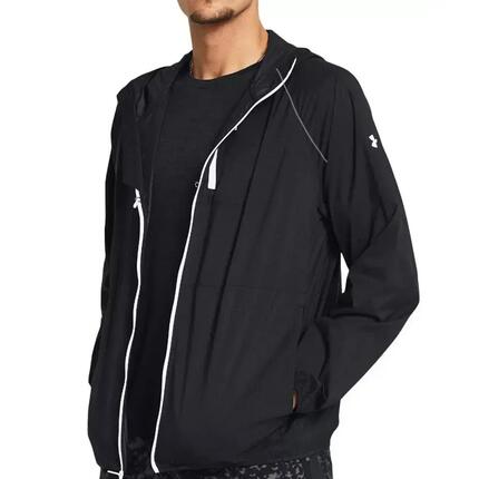 Veste imperméable Noire Homme Under Armour Launch