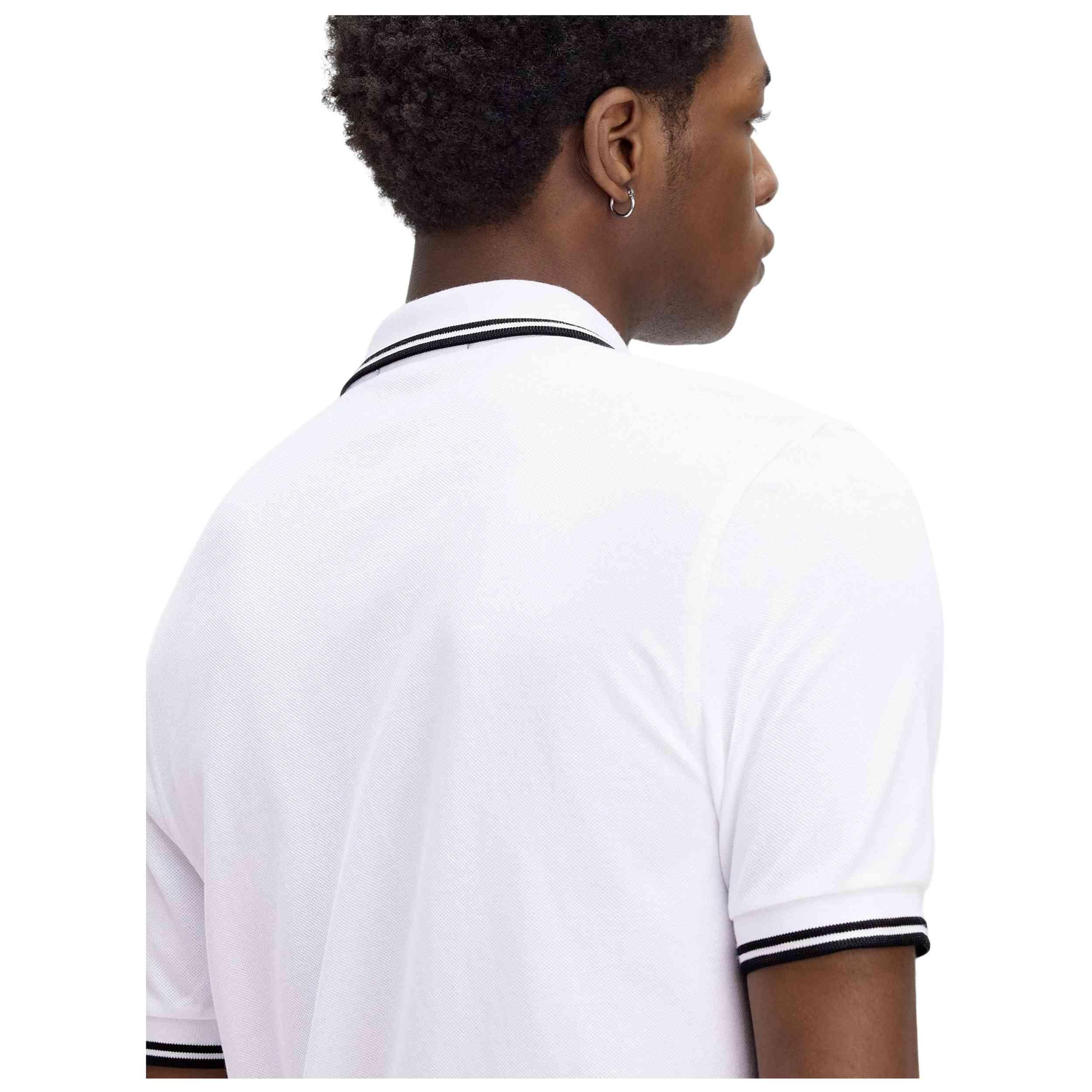 Camisetas para Hombre Fred perry  Blanco 5/5