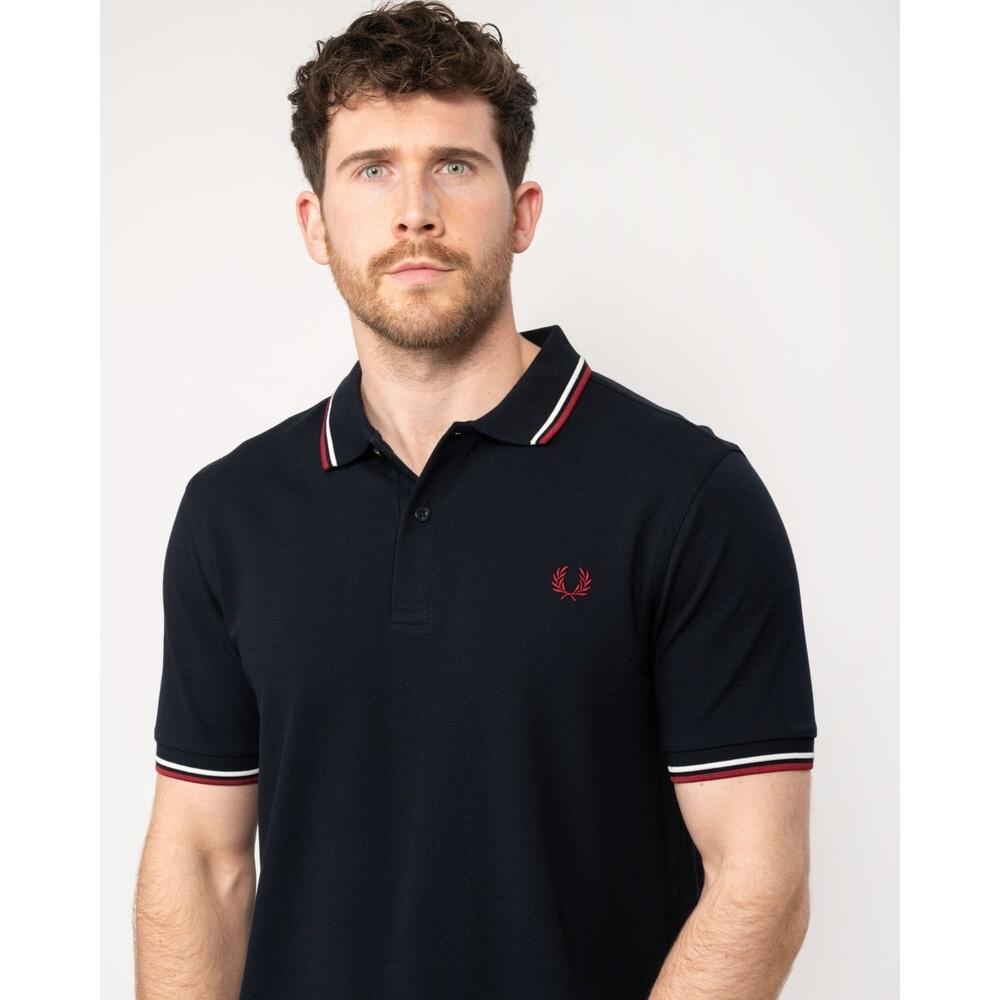 Fred perry T-Shirts para homem Azul 3/5
