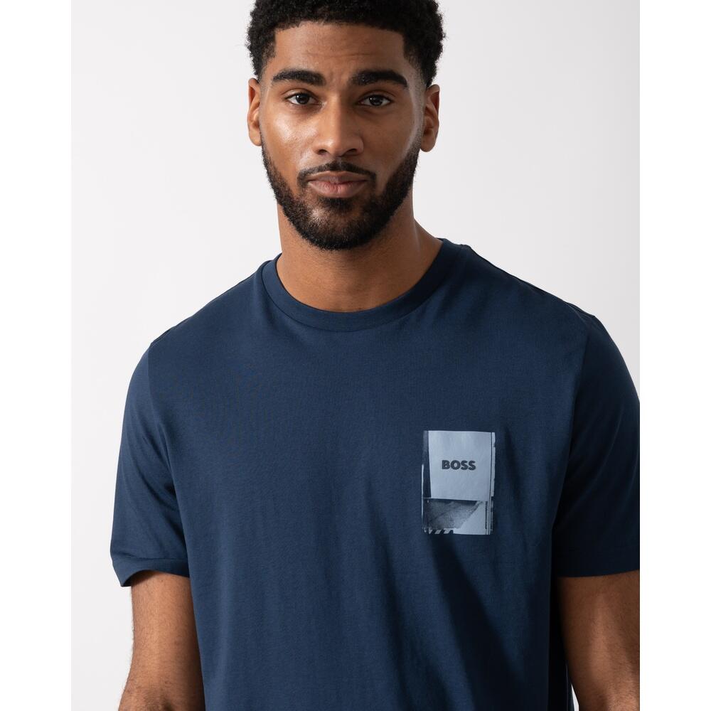 T-shirt Boss Modèle 50556023hb Couleur Bleu 3/5