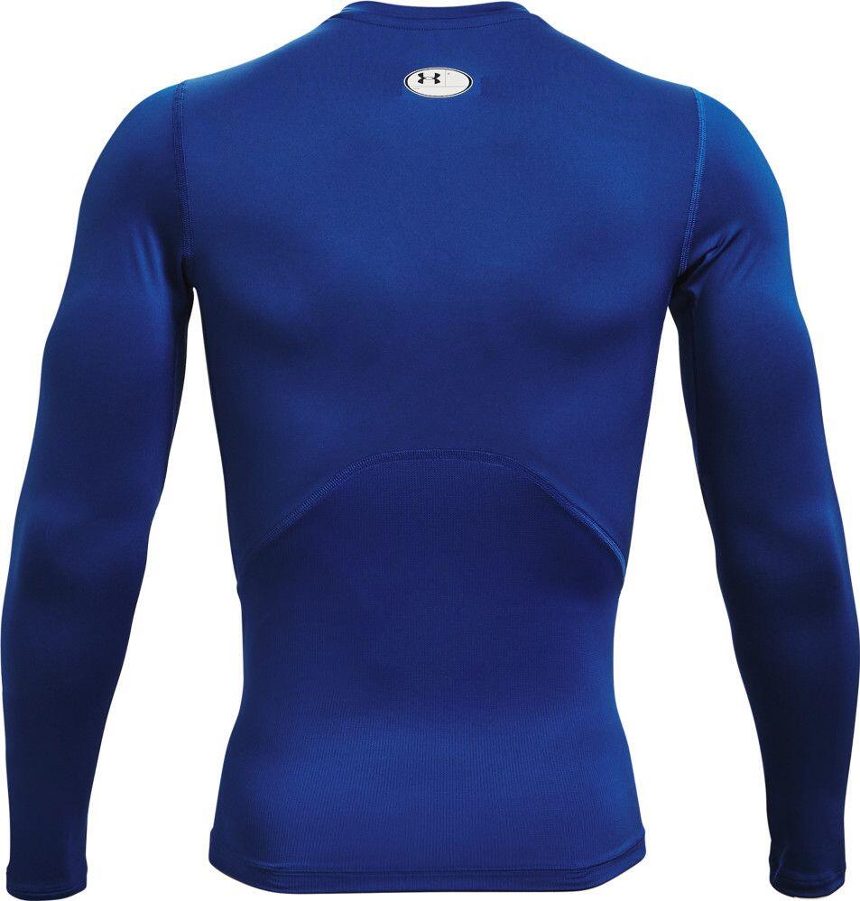 Under Armour Heatgear Armour Men's Blue Compression Long Sleeve Jersey 2/7