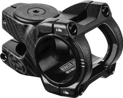 Reverso Preto Um D-2 31,8 / 35 mm 8 ° Haste Preto 1/2