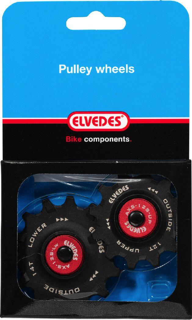 Paar Elvedes Rollen für Sram Eagle XX1 / X01 AXS 12v Ceramic Hybrid 2/2