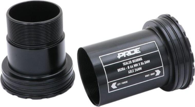 Boîtier de Pédalier Pride Racing BB386 Interlock Acier Noir 2/3