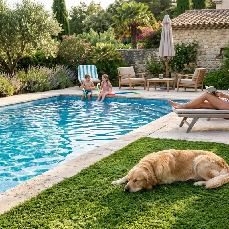 RELVA ARTIFICIAL PISCINA ULTRA 40MM. / ROLO 2 X 8M (16m²) 3/7