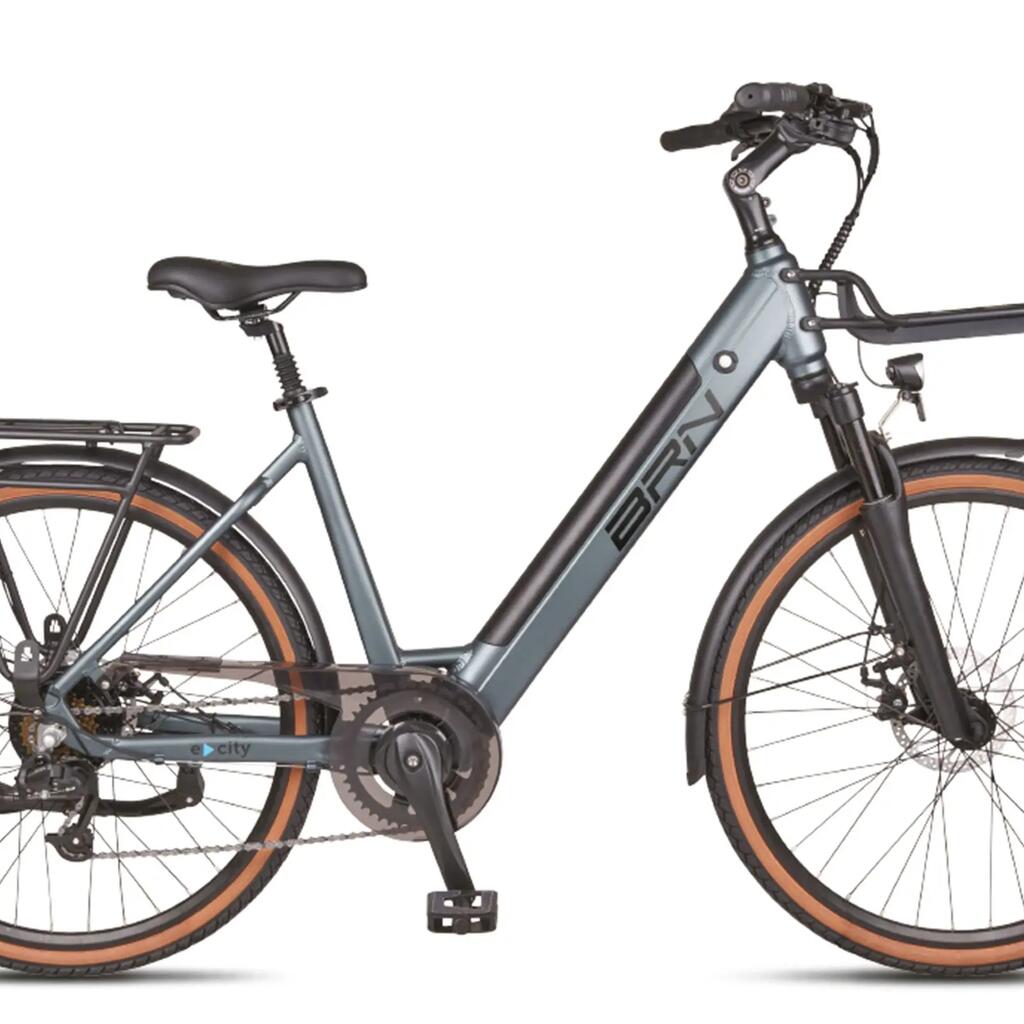 Electric city bike BRN E-CITY LC 26" woman - Free bags