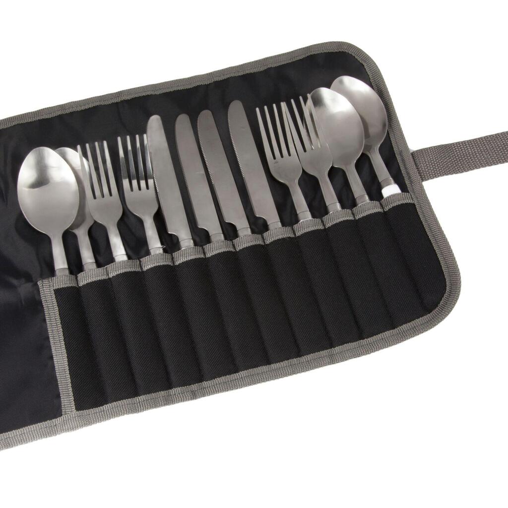 Unisex 4 Person Cutlery Set