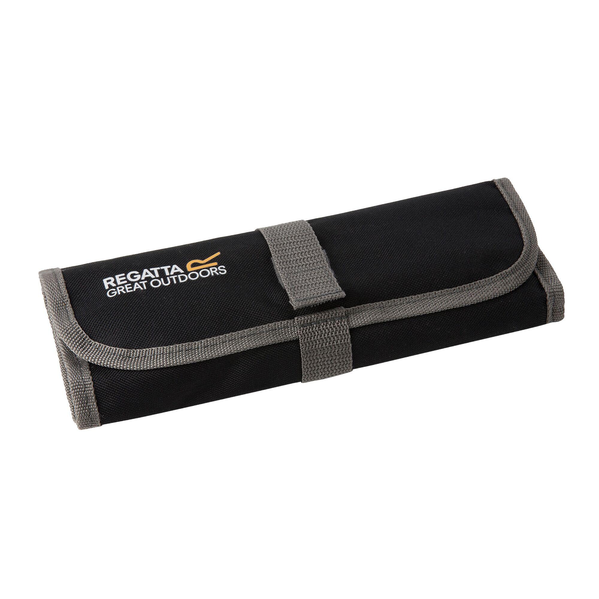 Set de couverts de camping pour 4 adultes - Le noir 4/4