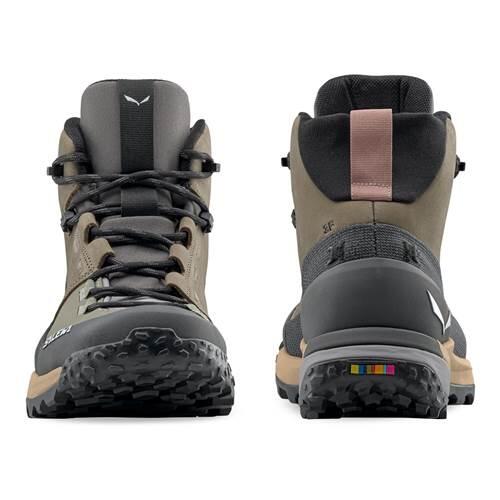 Damen-Wanderschuhe Salewa Puez Leather Mid PTX 2/5