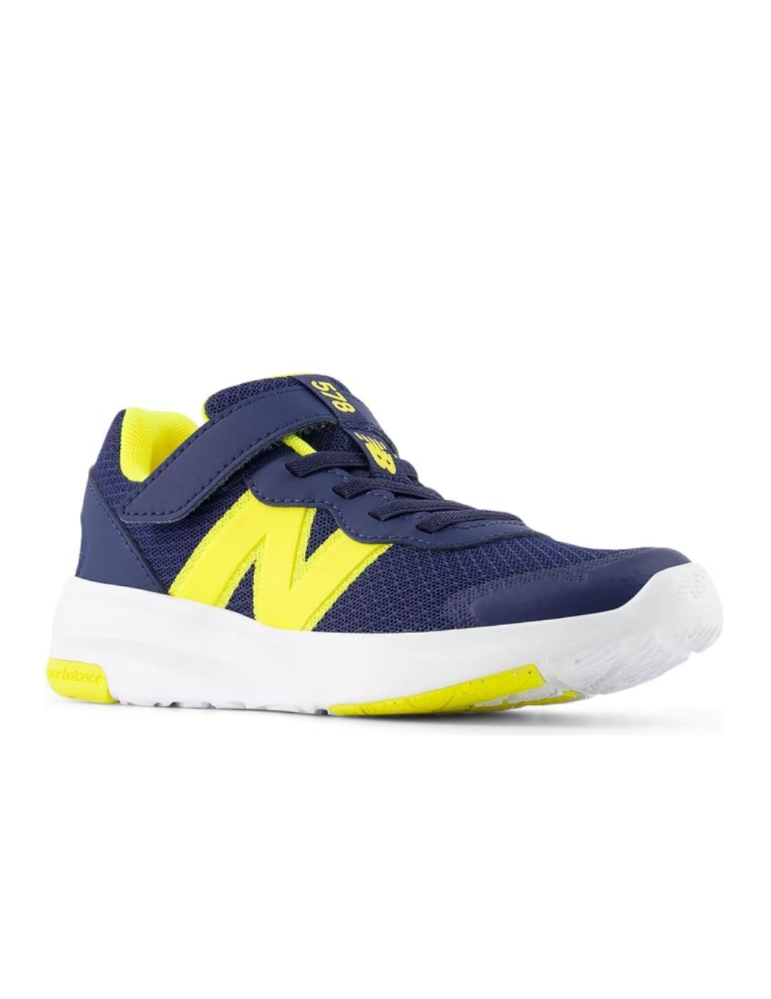 Scarpe da ginnastica per bambini New Balance Ps 578 51r Marino. 3/4