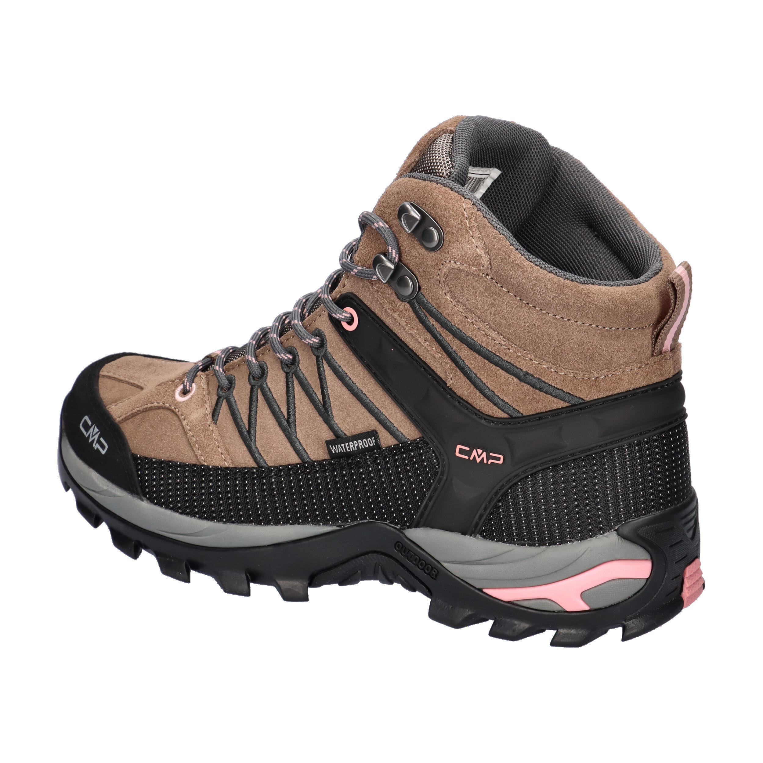 CMP Rigel Mid wasserdichter Wanderschuh Damen Outdoorstiefel Cenere 40 3/7