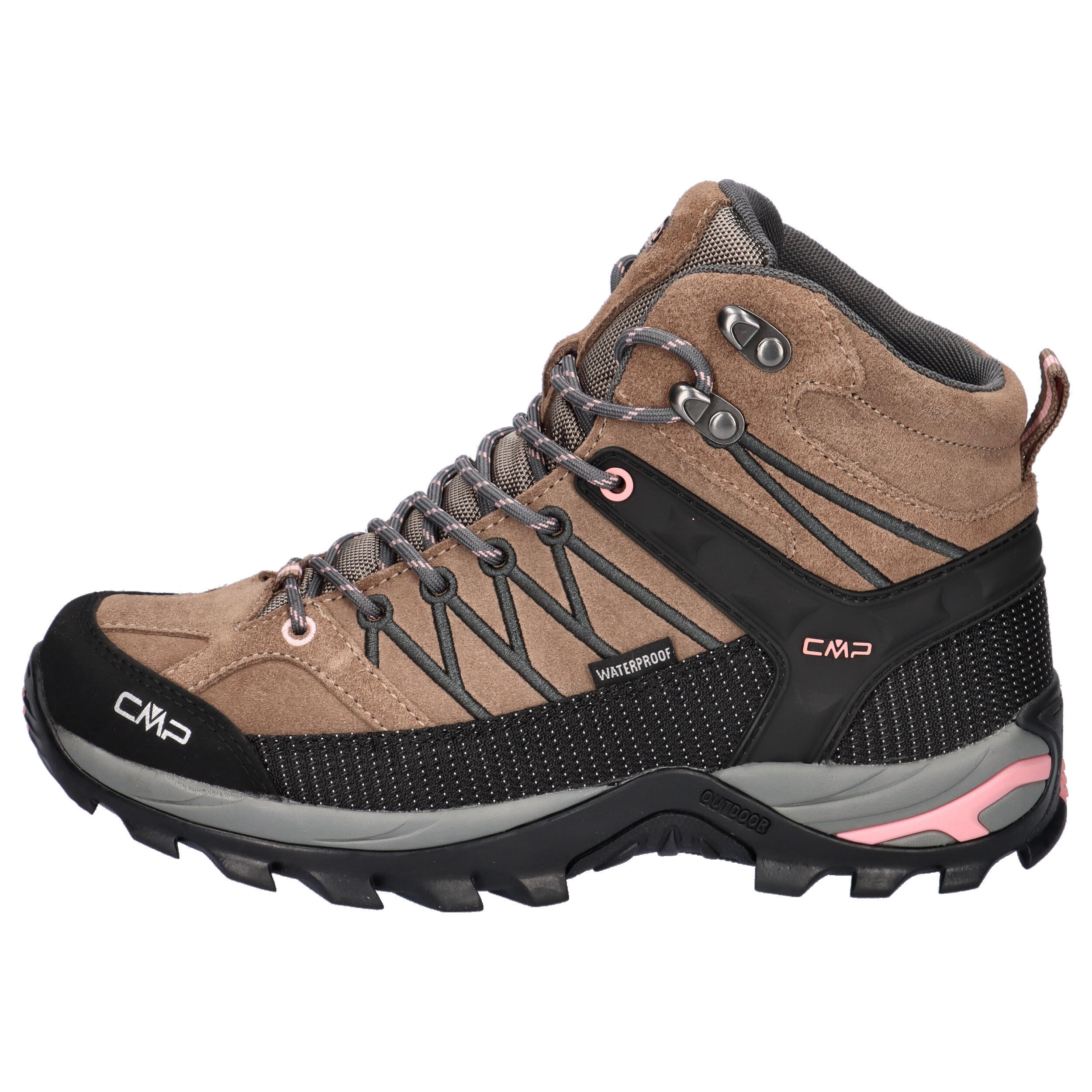 CMP Rigel Mid wasserdichter Wanderschuh Damen Outdoorstiefel Cenere 40 2/7
