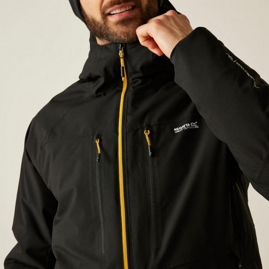 Veste Chaude Imperméable Regatta "Highton Stretch Padded jacket" M Noir 3/7