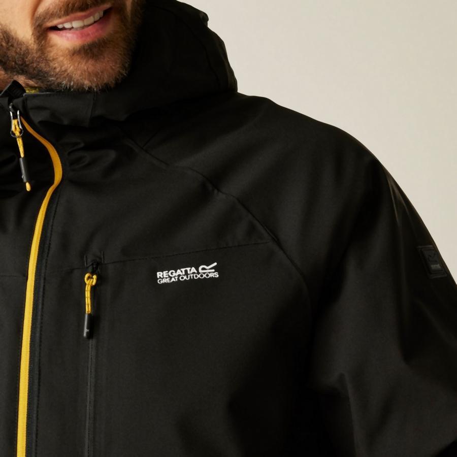 Veste Chaude Imperméable Regatta "Highton Stretch Padded jacket" M Noir 2/7