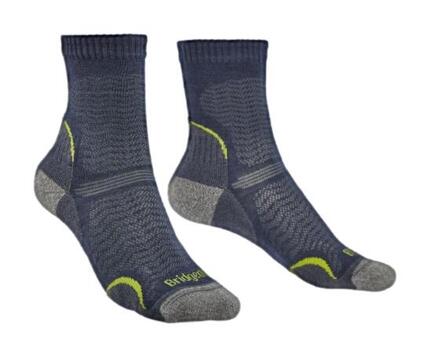 Ultralight T2 Merino Performance Wandelsokken Dames wollen sokken Denim