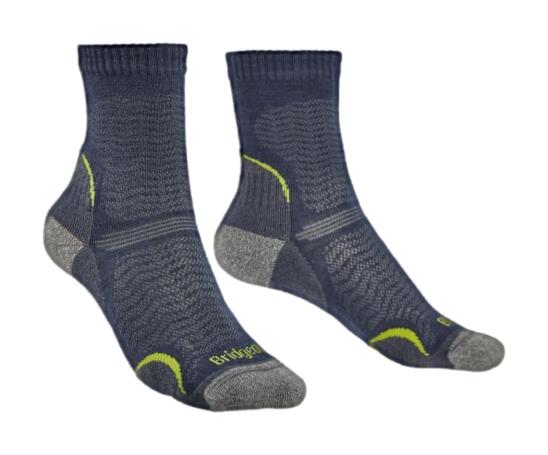 Ultralight T2 Merino Performance Wandelsokken Dames wollen sokken Denim