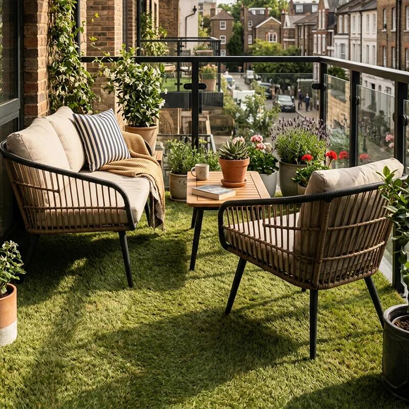 RELVA ARTIFICIAL TERRAZA ULTRA 25MM. / ROLO 2 X 14M (28m²) 2/7