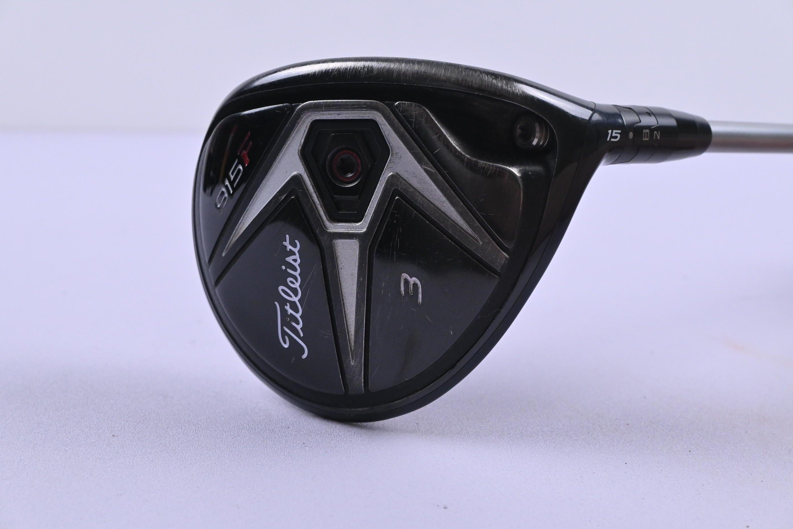 Titleist 915 F #3 Wood / 15 Degree / Regular Flex Diamana S+ 70