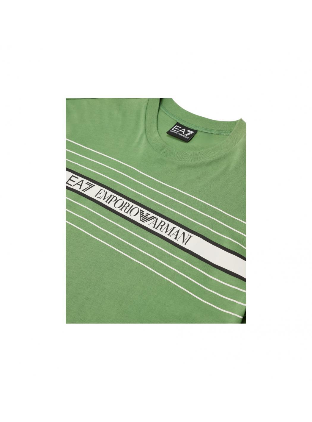 T-shirt chłopięce emporio armani zielony 4/4