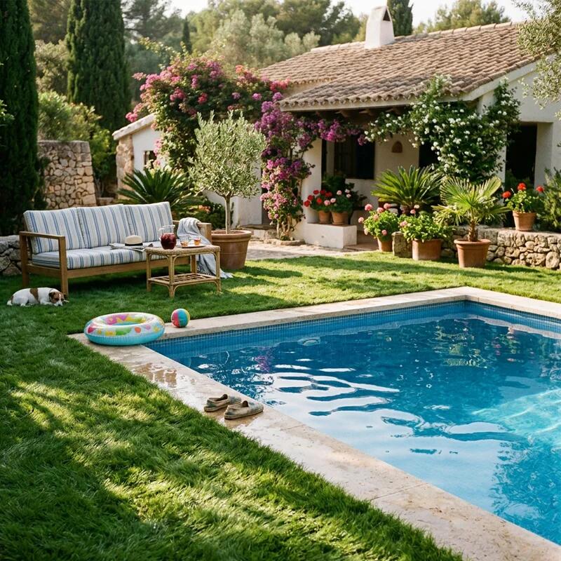 RELVA ARTIFICIAL JARDIN ULTRA 45MM. / ROLO 2 X 5M (10m²) 2/7