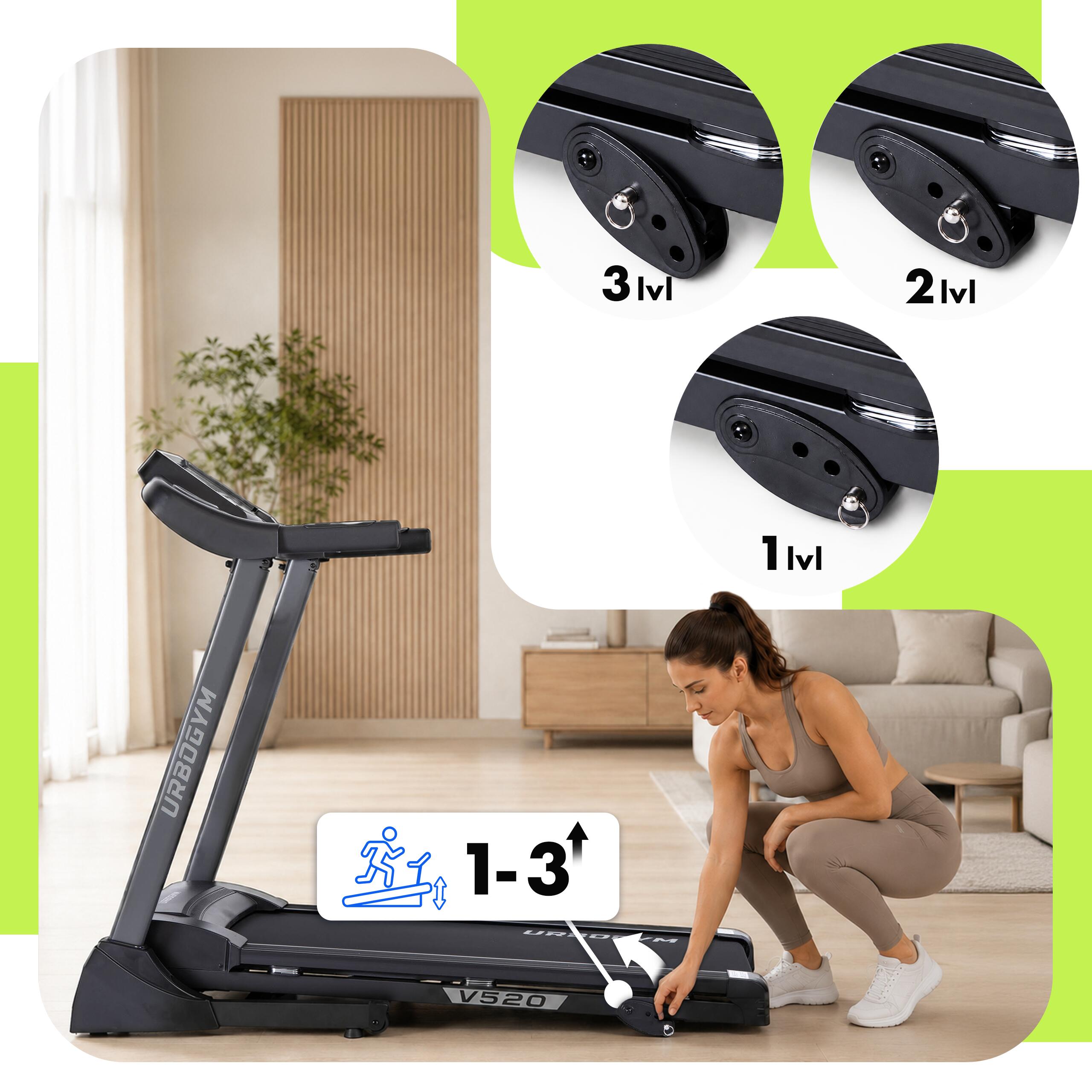 Bieżnia elektryczna Urbogym V520 4/7