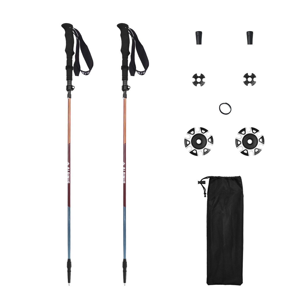 Bâtons de trekking Alpinus Aosta 2/5