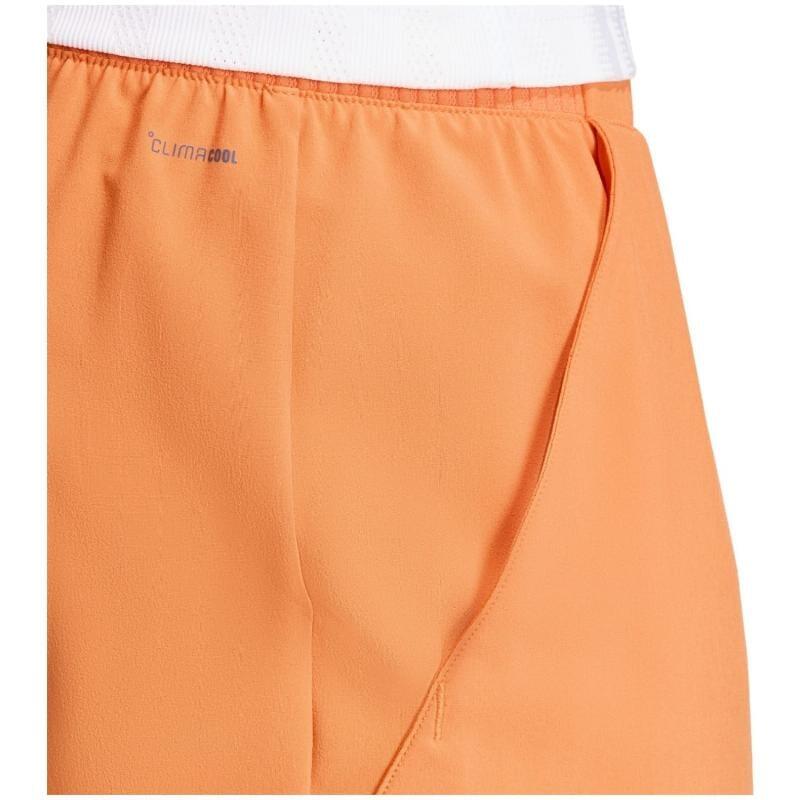 Shorts Laranja Adidas Club 2/6
