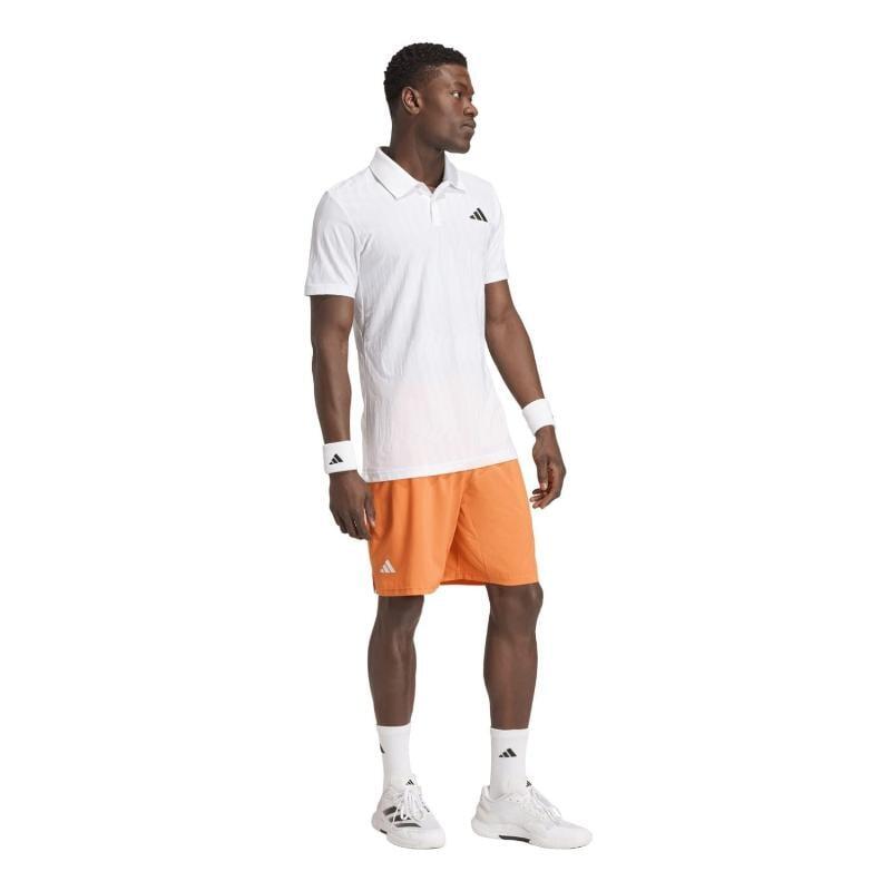 Shorts Laranja Adidas Club 4/6