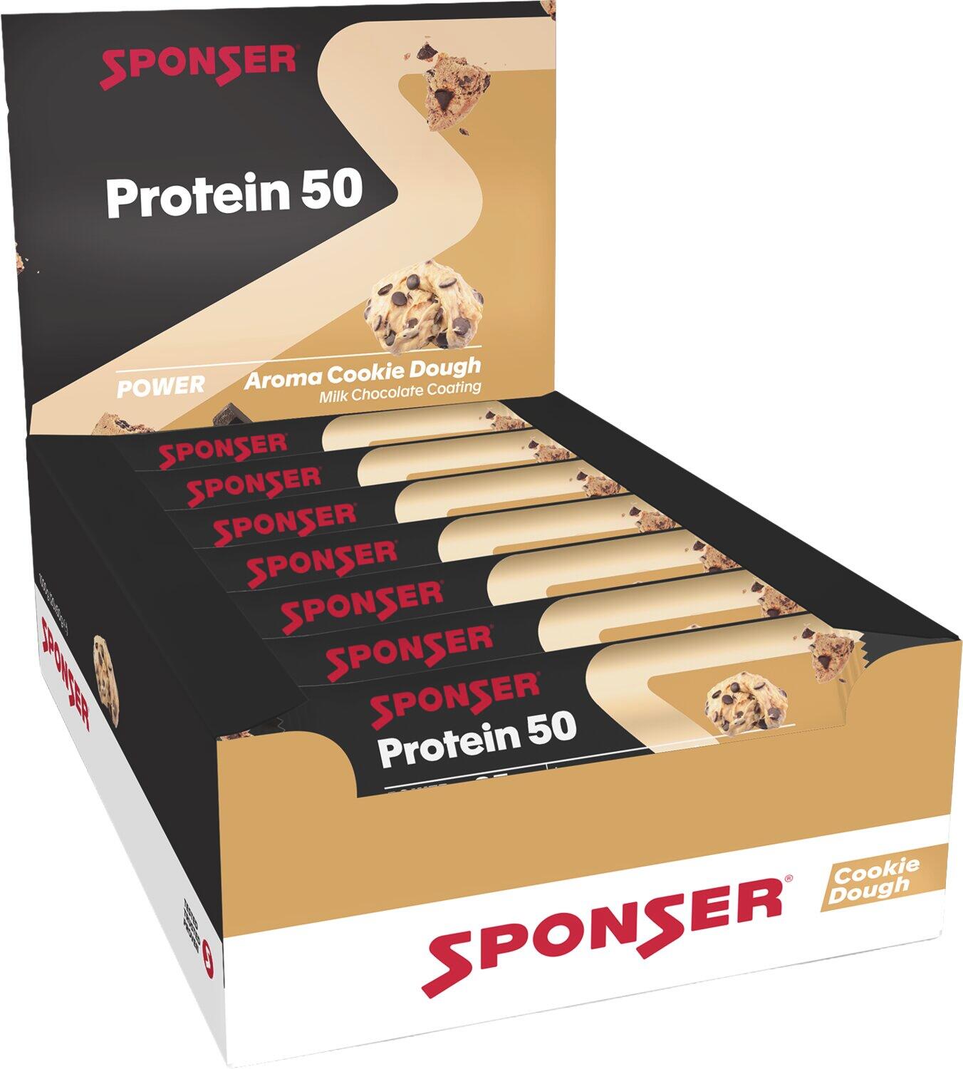 Protein 50, Cookie Dough Display (20 x 50 g) 2/4