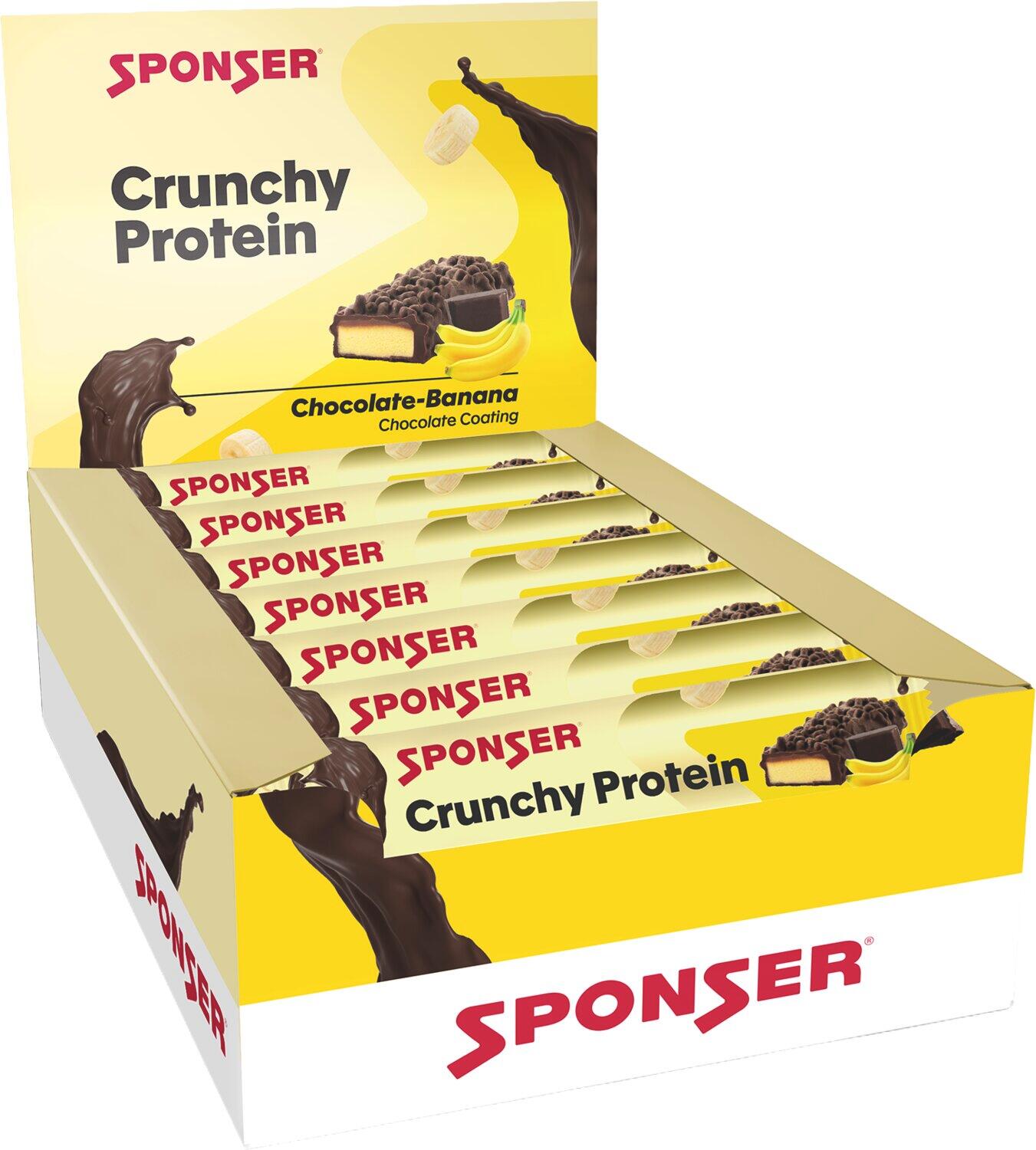 Crunchy Protein, CHOCOLATE-BANANA (15 x 55 g) 2/4