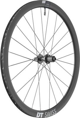 Hr dt swiss arc1400 dicut 38 28"/20mm carbon, 142/12 mm ta staal, shimano 11s...