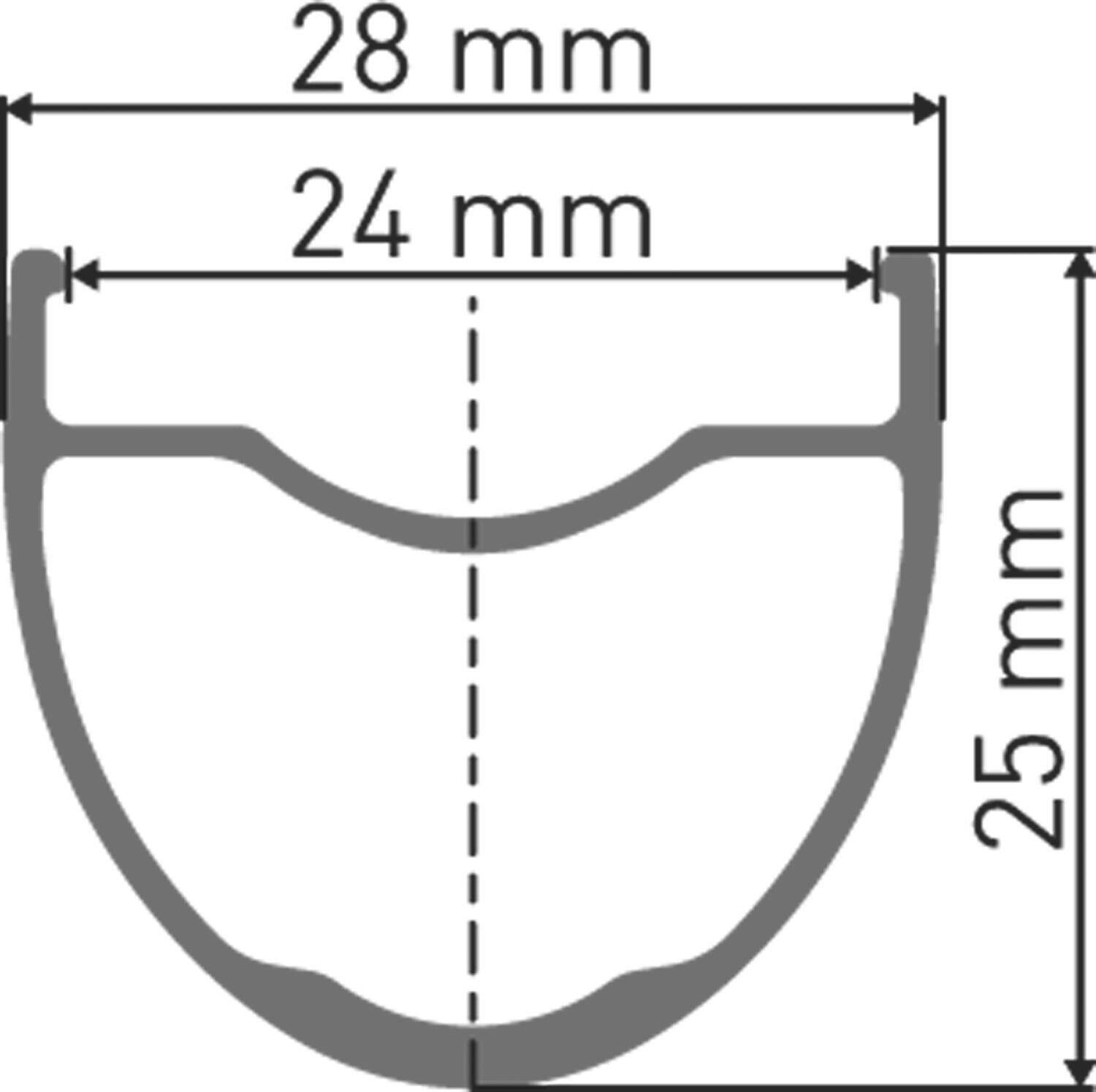 Rueda trasera GR1600 Spline 28 24 mm - Sram XDR 2/2