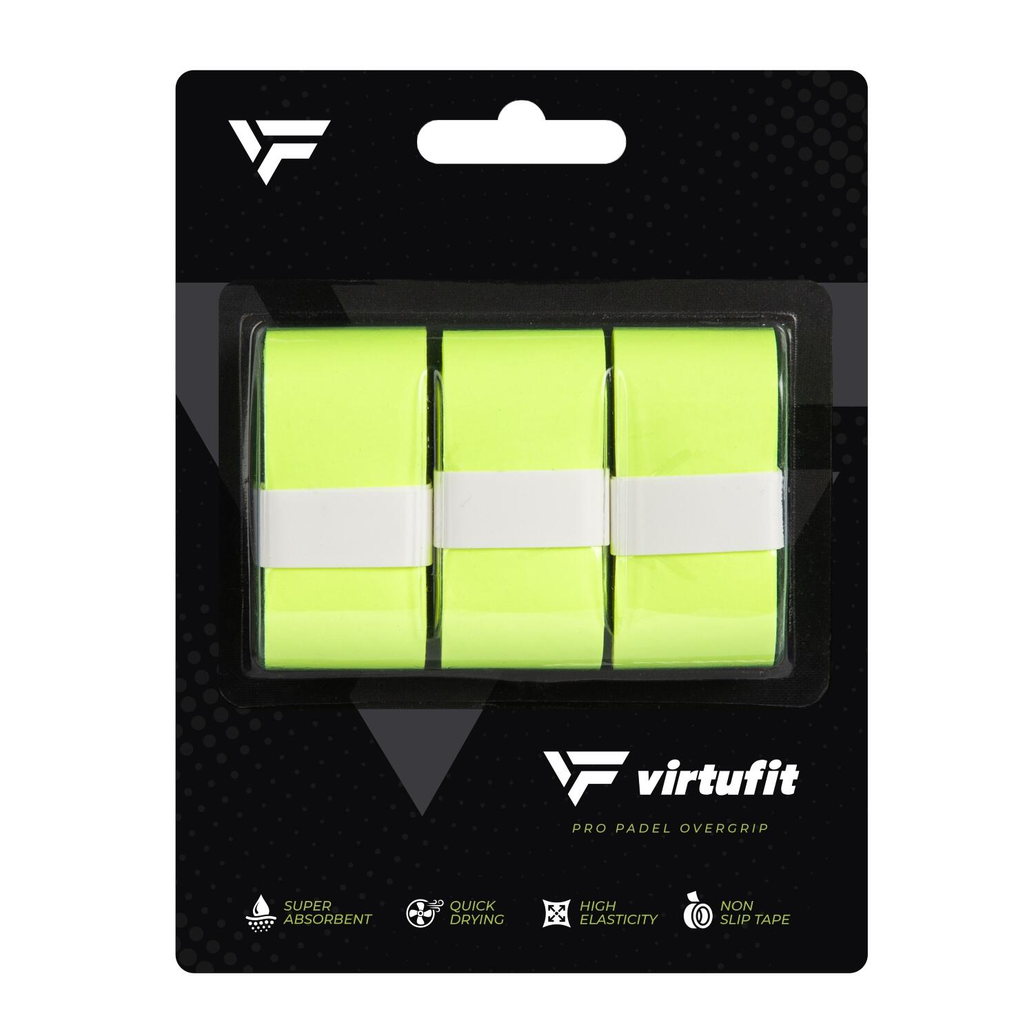 Pro Padel Surgrip - Vert Néon - 9 pièces 5/5