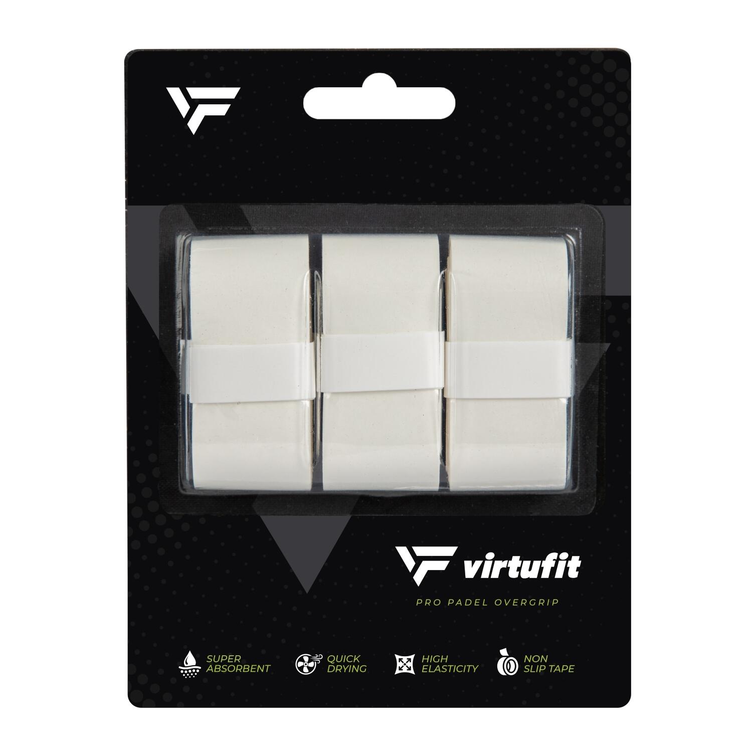 Pro Padel Overgrip - Wit - 9 Stuks 4/4