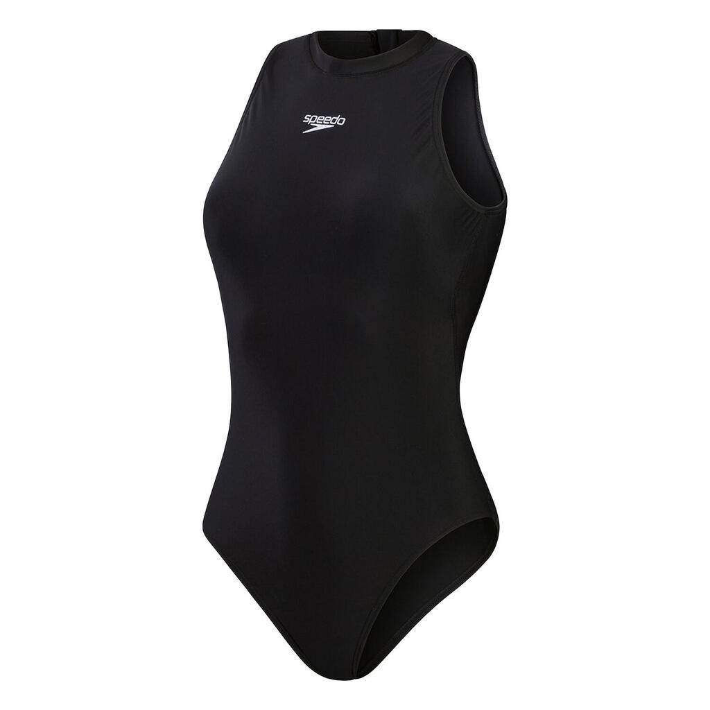 Womens/Ladies Flex One Piece Swimsuit (Black)