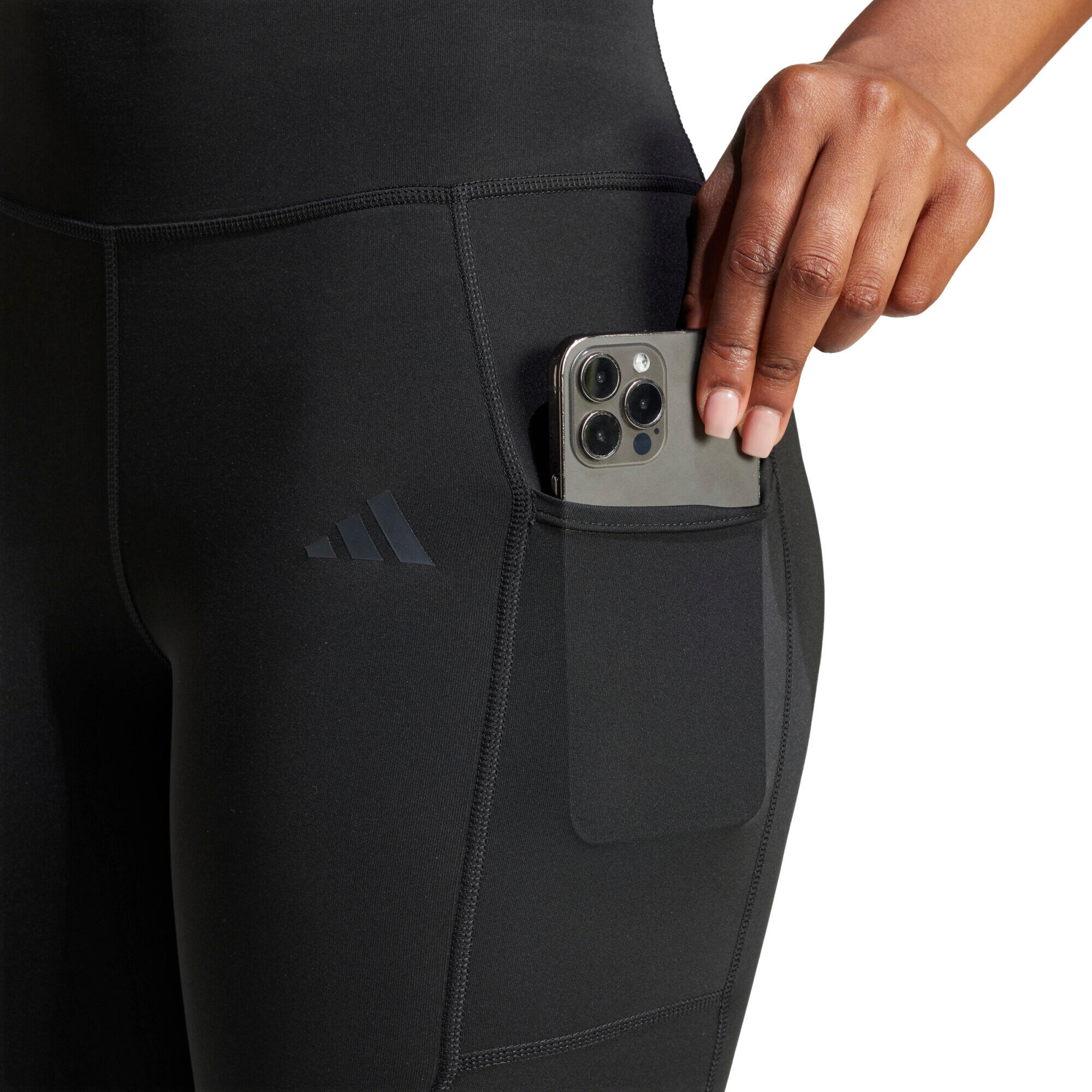 Optime 3-Stripes Full Length Legging 6/7