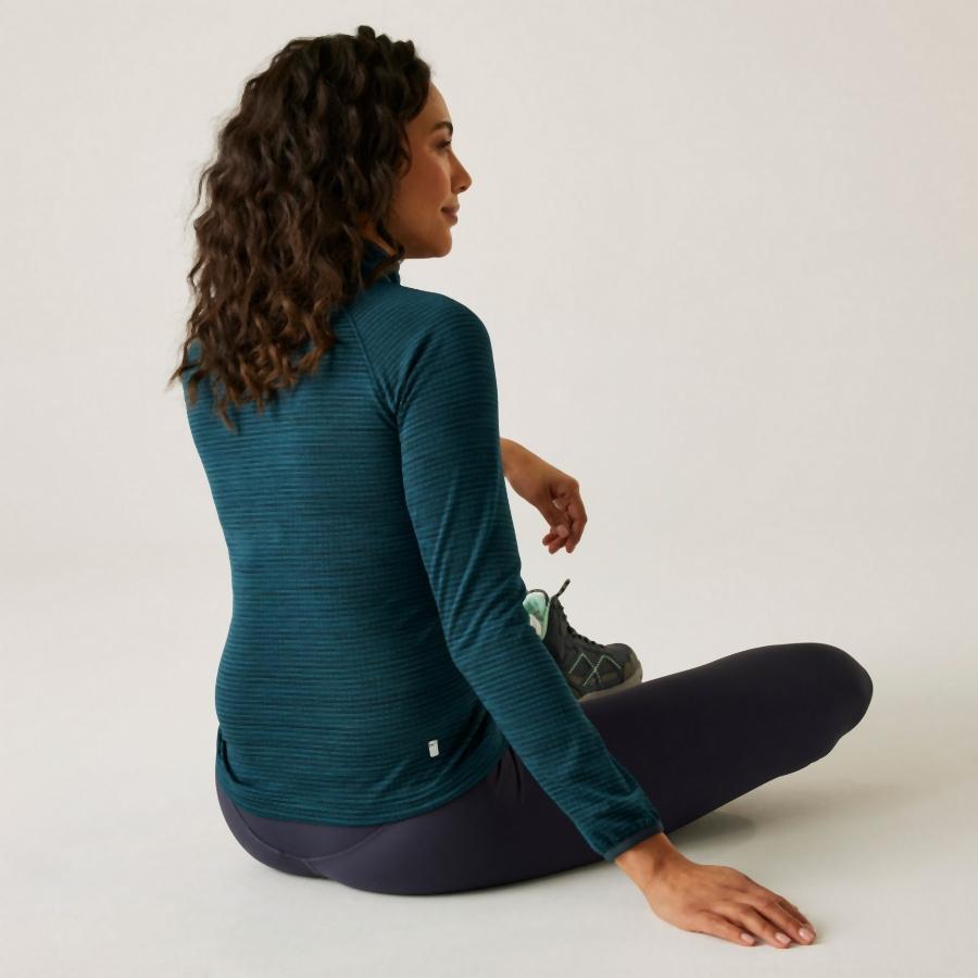 Women's 1/4 zip training top Regatta Yonder II 3/7