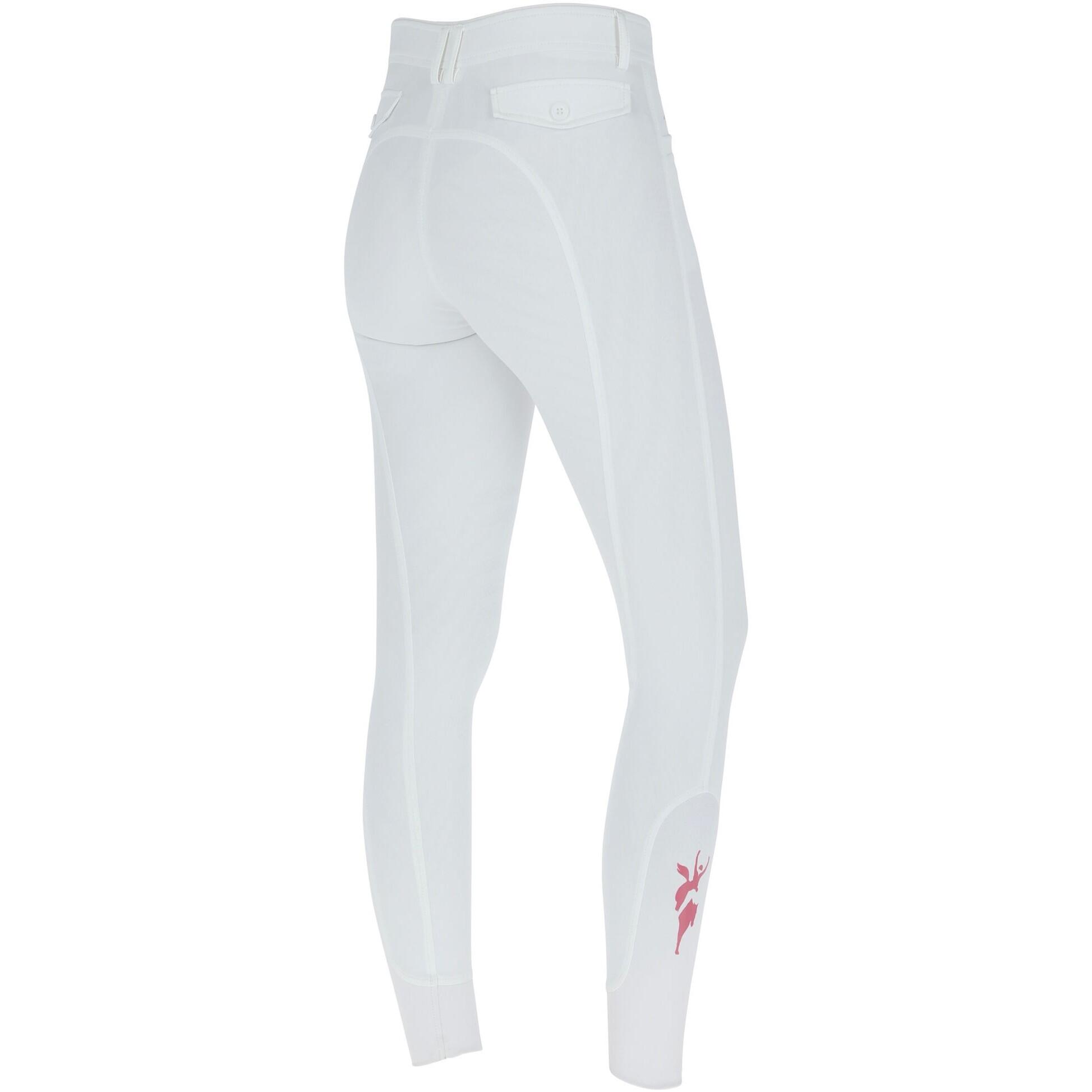 Pantalon de concours équitation Mid Grip femme Covalliero Janne 2/4