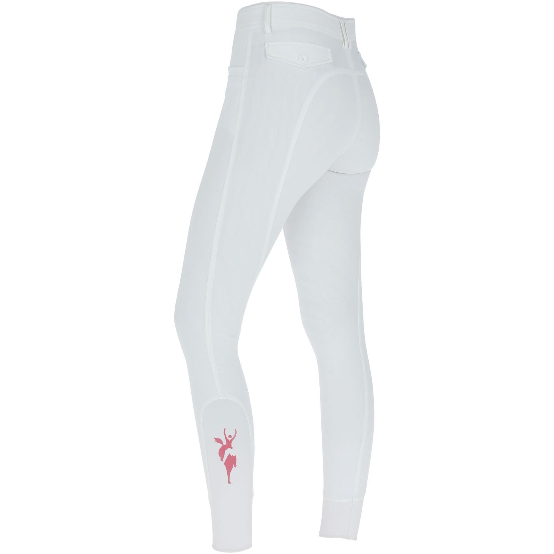 Pantalon de concours équitation Mid Grip femme Covalliero Janne 4/4