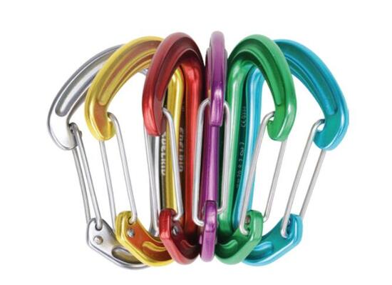 Set di 6 moschettoni Edelrid Nineteen G